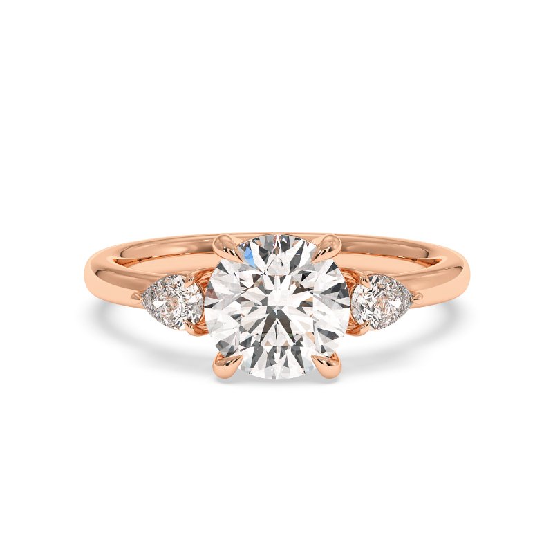18K White Gold Selene Engagement Ring