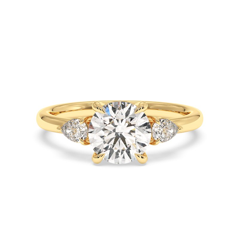 18K White Gold Selene Engagement Ring