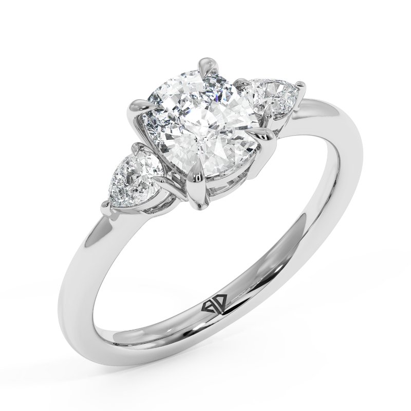 Platinum Selene Engagement Ring