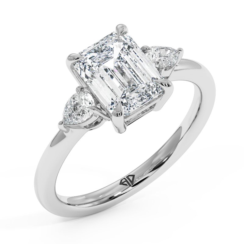 Platinum Selene Engagement Ring