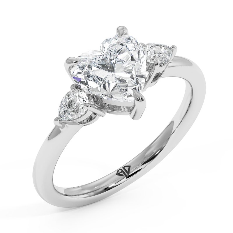 Platinum Selene Engagement Ring