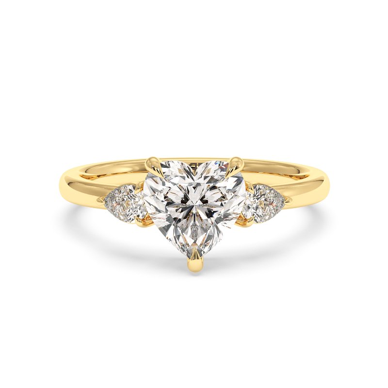 18K Yellow Gold Selene Engagement Ring