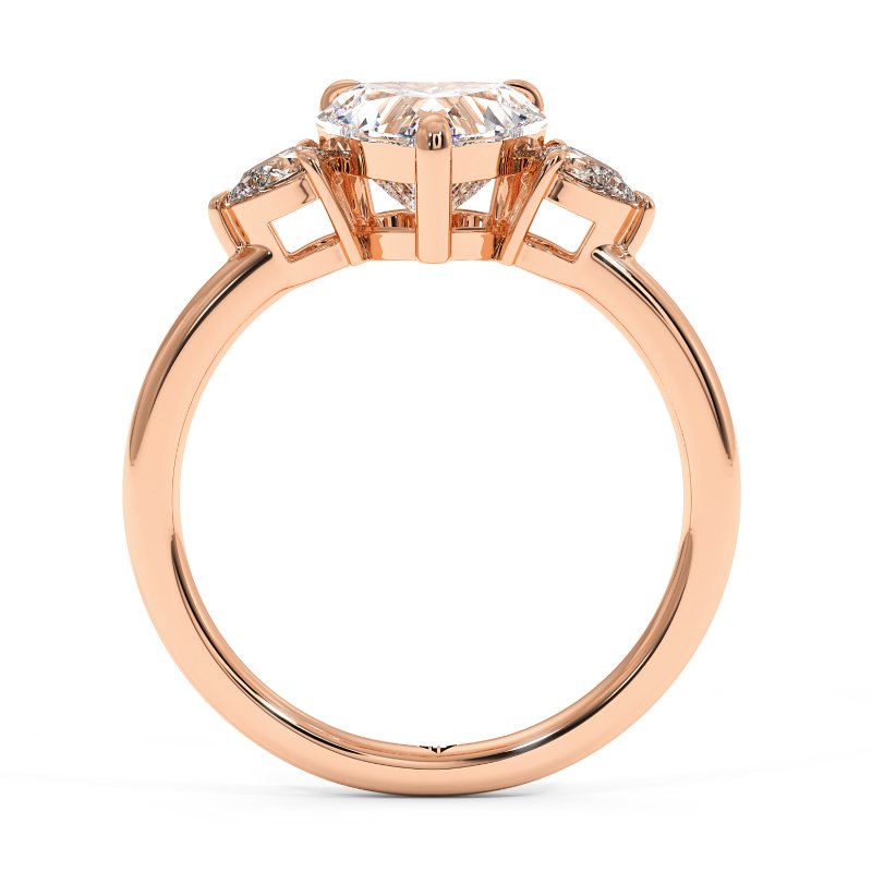 18K Rose Gold Selene Engagement Ring