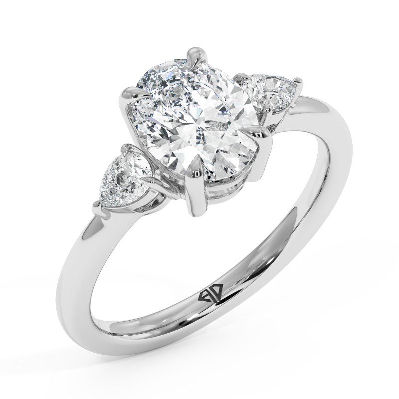 Platinum Selene Engagement Ring