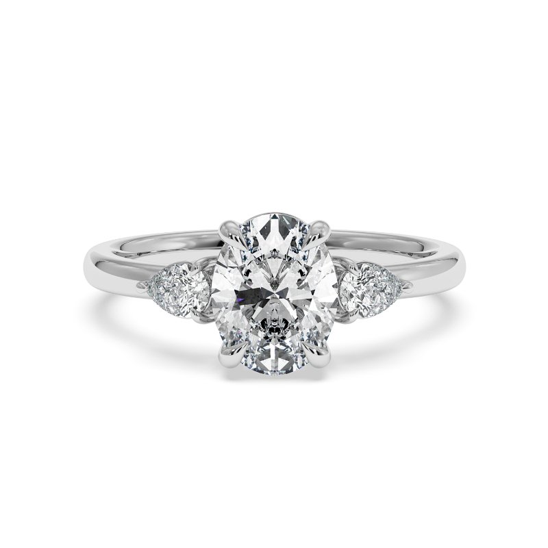 Platinum Selene Engagement Ring