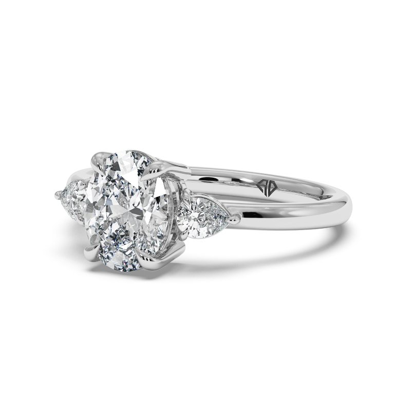 Platinum Selene Engagement Ring