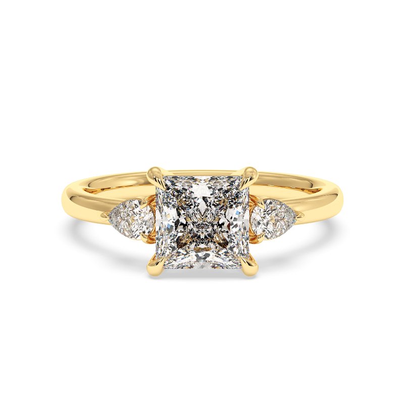 18K Yellow Gold Selene Engagement Ring