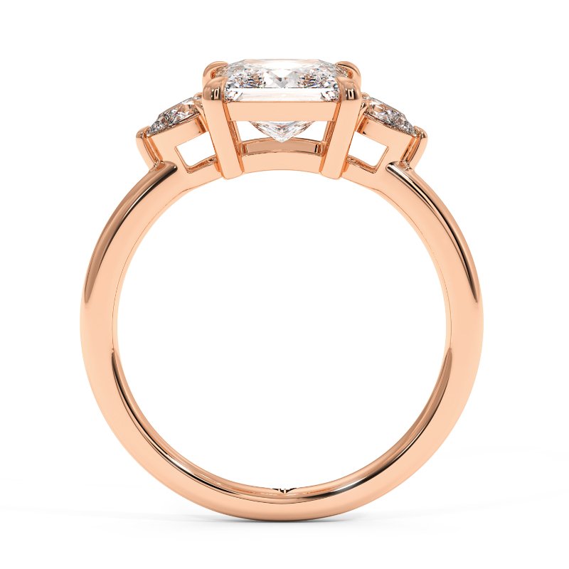 18K Rose Gold Selene Engagement Ring