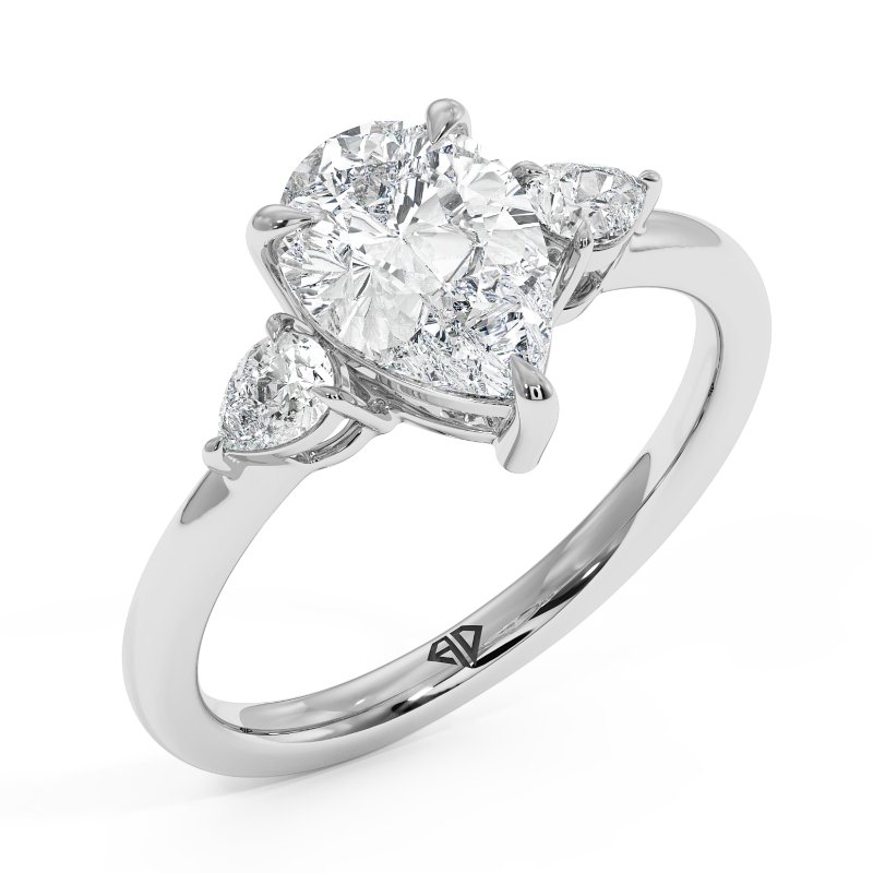 Platinum Selene Engagement Ring