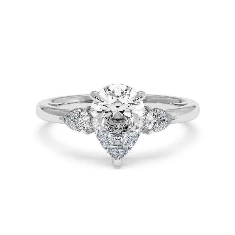 Platinum Selene Engagement Ring