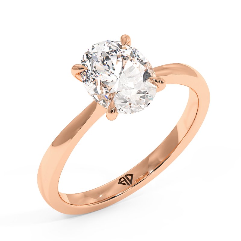 18K Rose Gold Giselle Engagement Ring