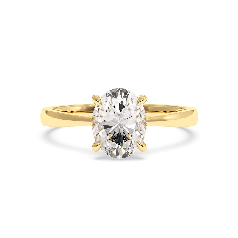 18K White Gold Giselle Engagement Ring