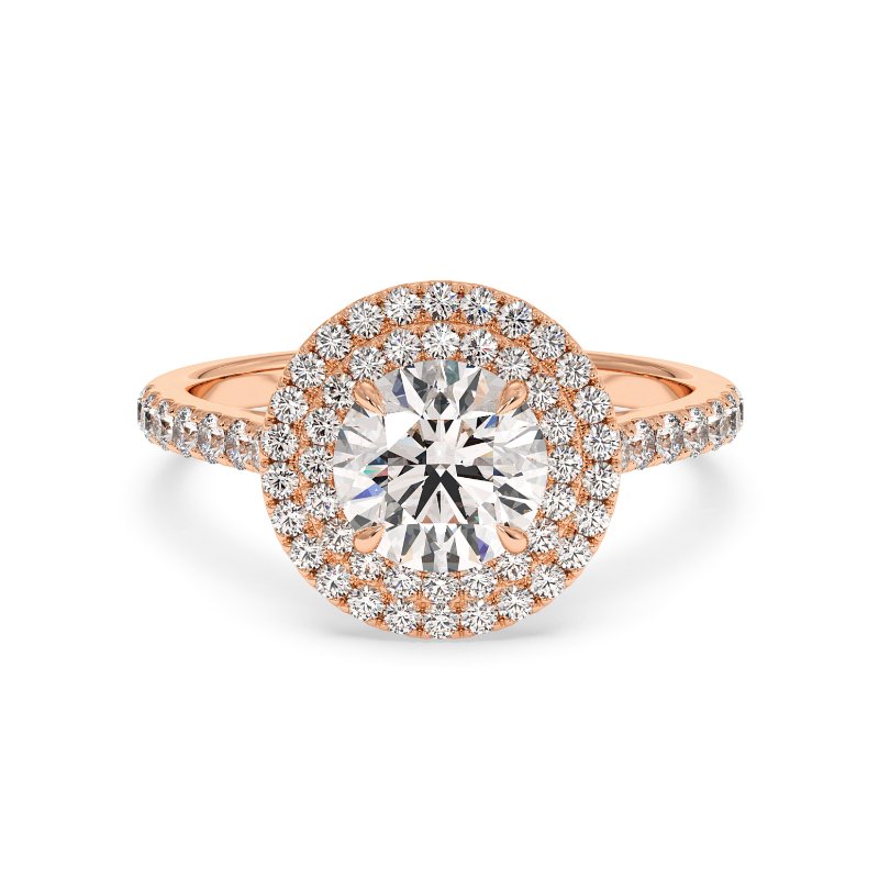 18K White Gold Eva Engagement Ring