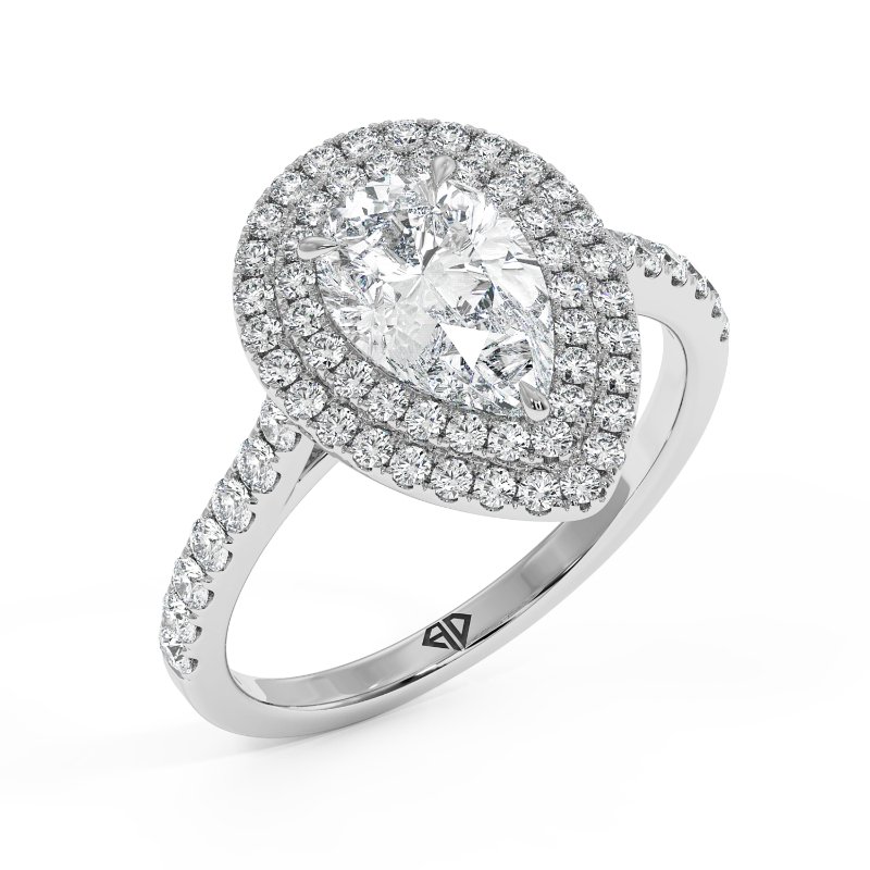 Platinum Eva Engagement Ring