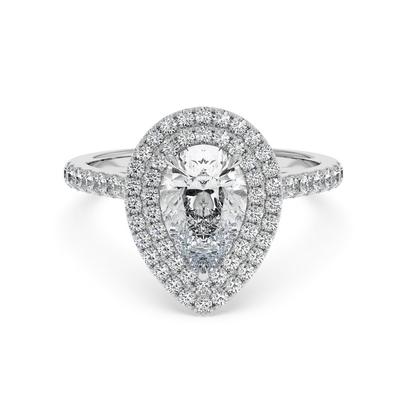 Platinum Eva Engagement Ring