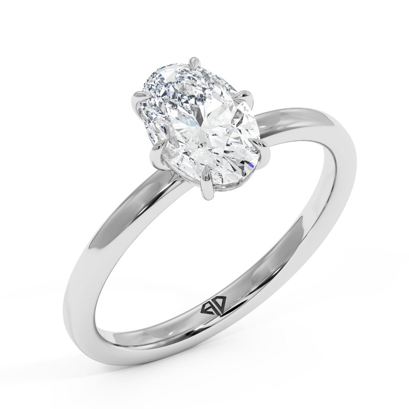 Platinum Octavia Engagement Ring