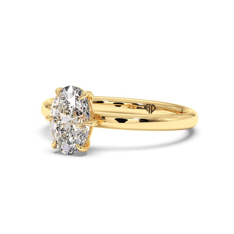 18K Yellow Gold Octavia Engagement Ring