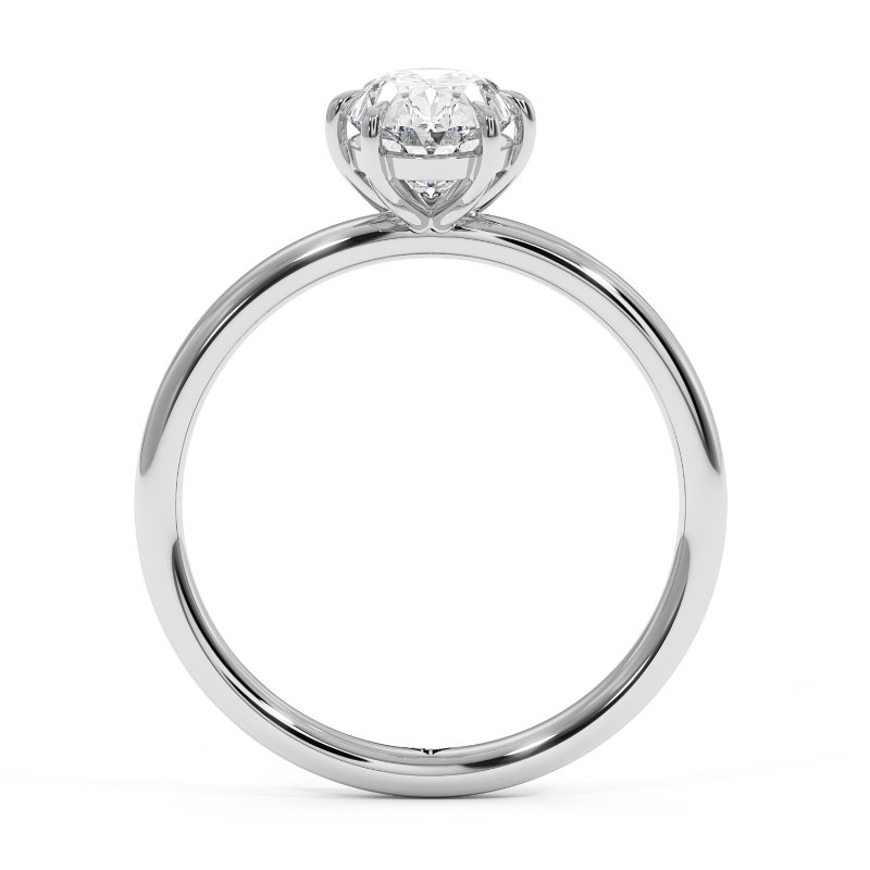 18K White Gold Octavia Engagement Ring