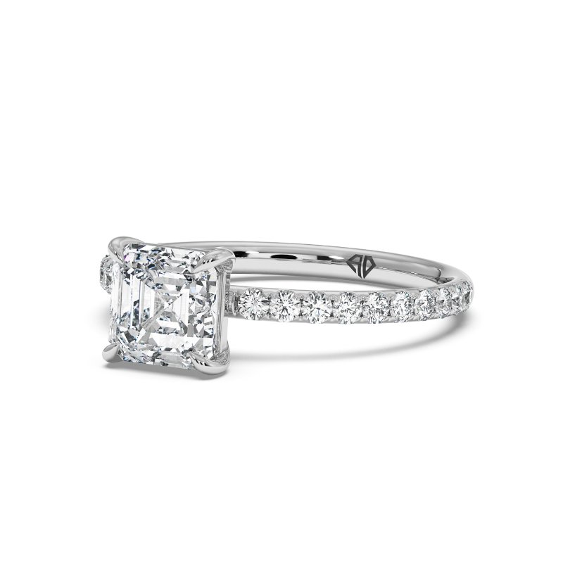 18K White Gold Auriella Engagement Ring