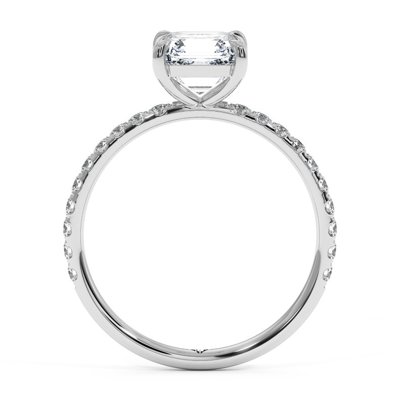 18K White Gold Auriella Engagement Ring