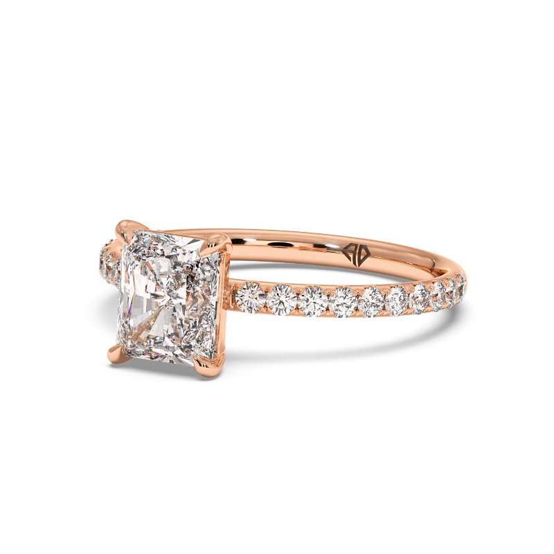 18K Rose Gold Auriella Engagement Ring