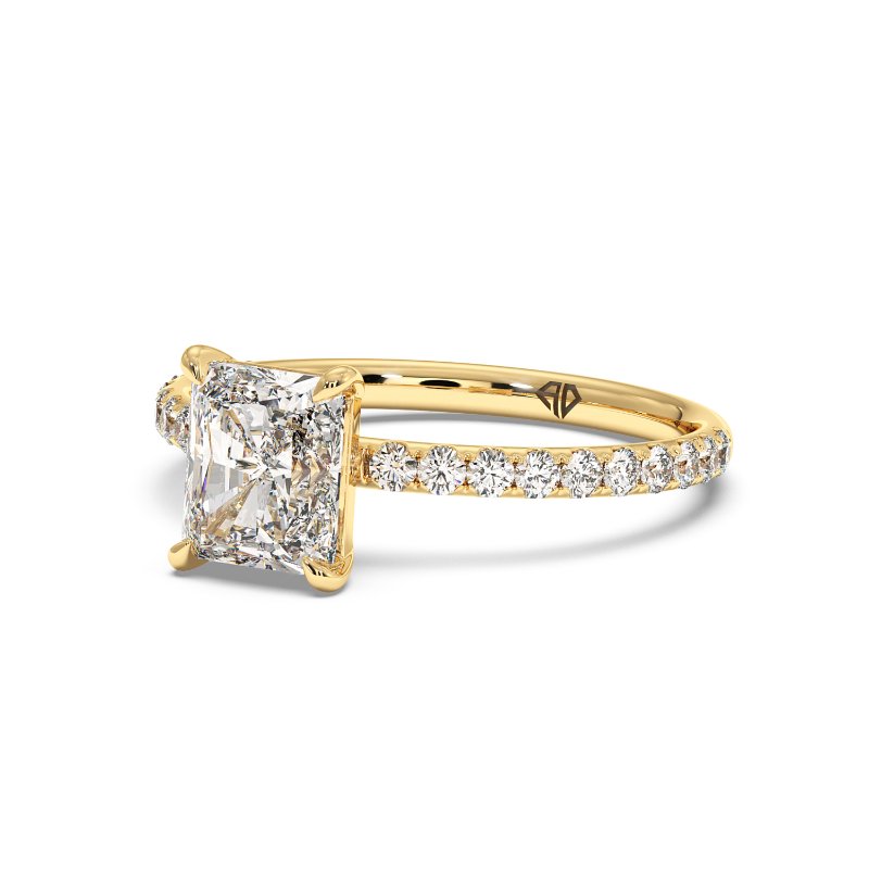18K Yellow Gold Auriella Engagement Ring