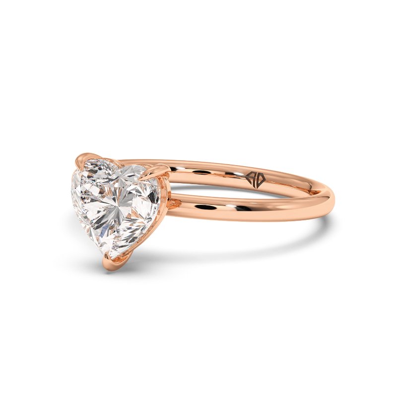 18K Rose Gold Fiora Engagement Ring