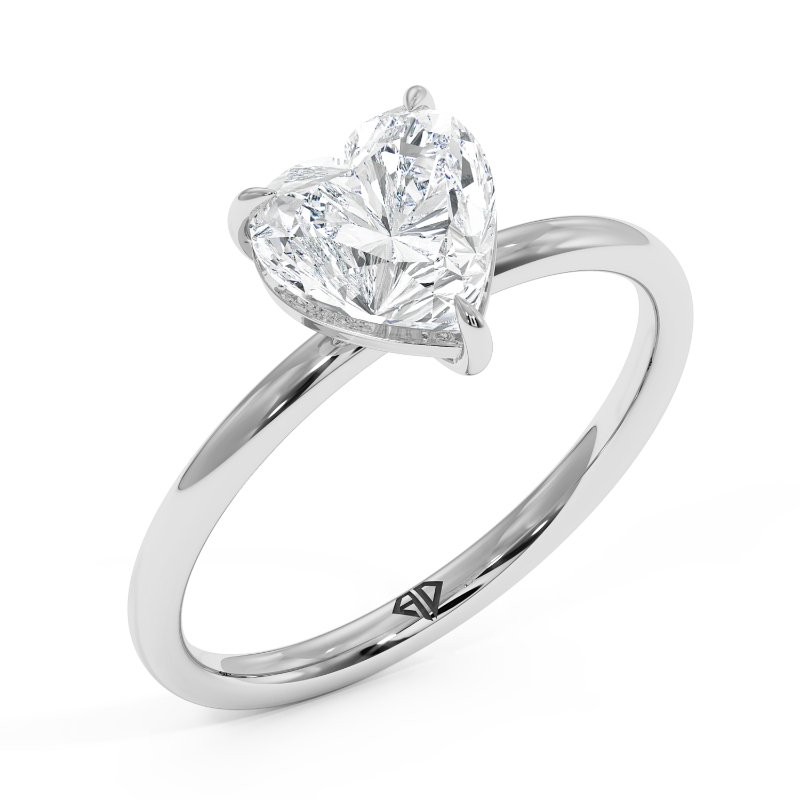 18K White Gold Fiora Engagement Ring