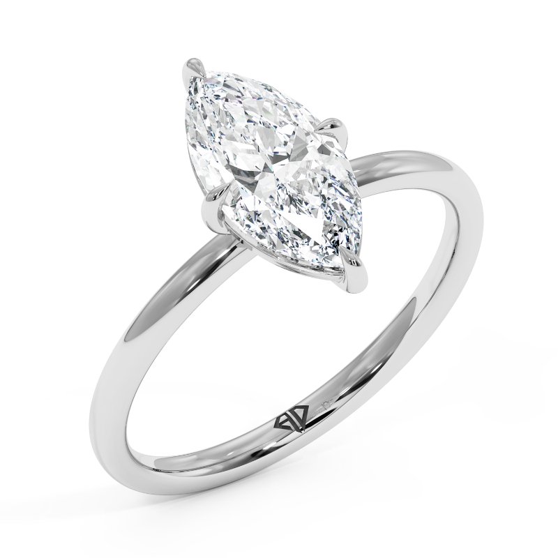Platinum Fiora Engagement Ring