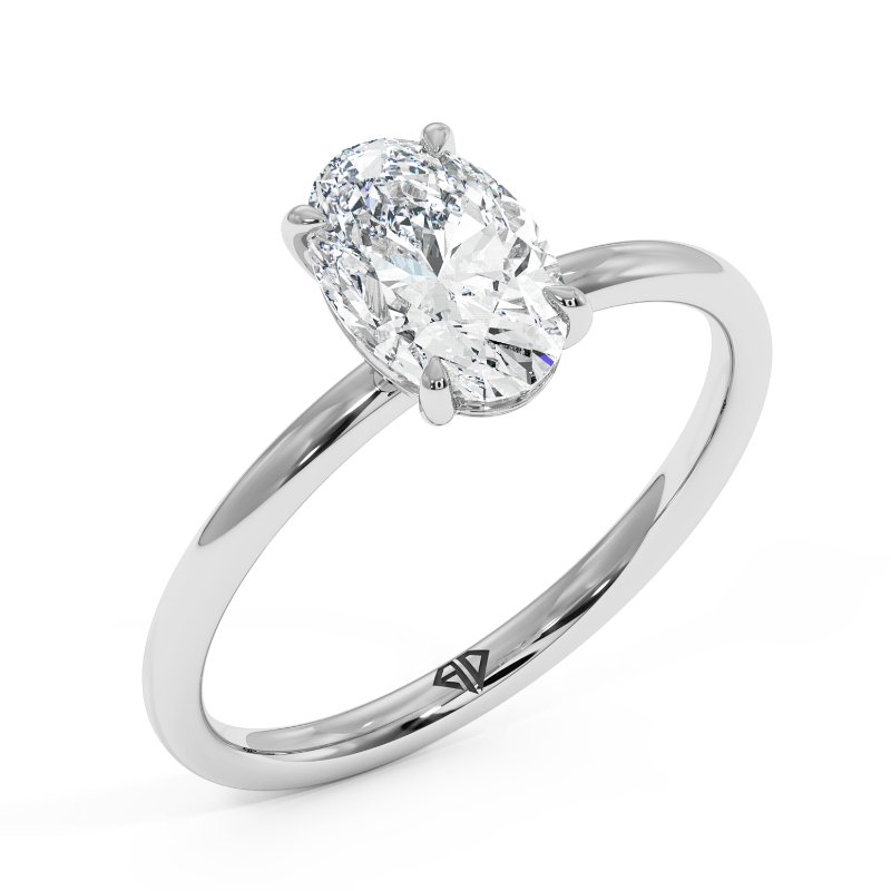 Platinum Fiora Engagement Ring