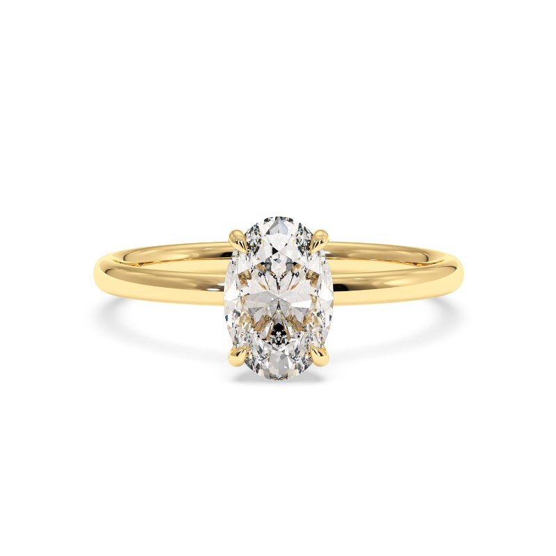 18K White Gold Fiora Engagement Ring