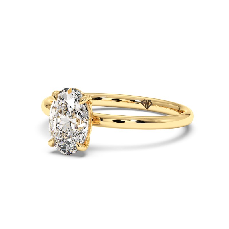 18K Yellow Gold Fiora Engagement Ring