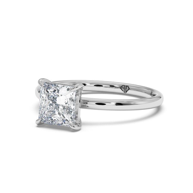18K White Gold Fiora Engagement Ring
