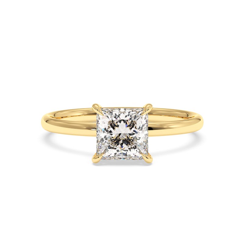 18K White Gold Fiora Engagement Ring