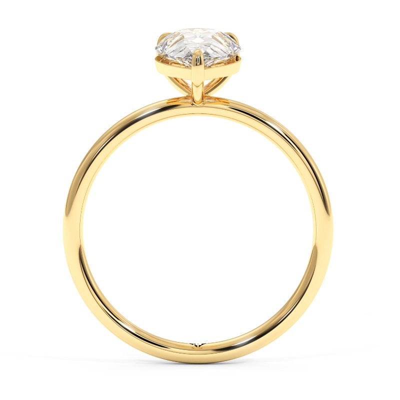 18K Yellow Gold Fiora Engagement Ring