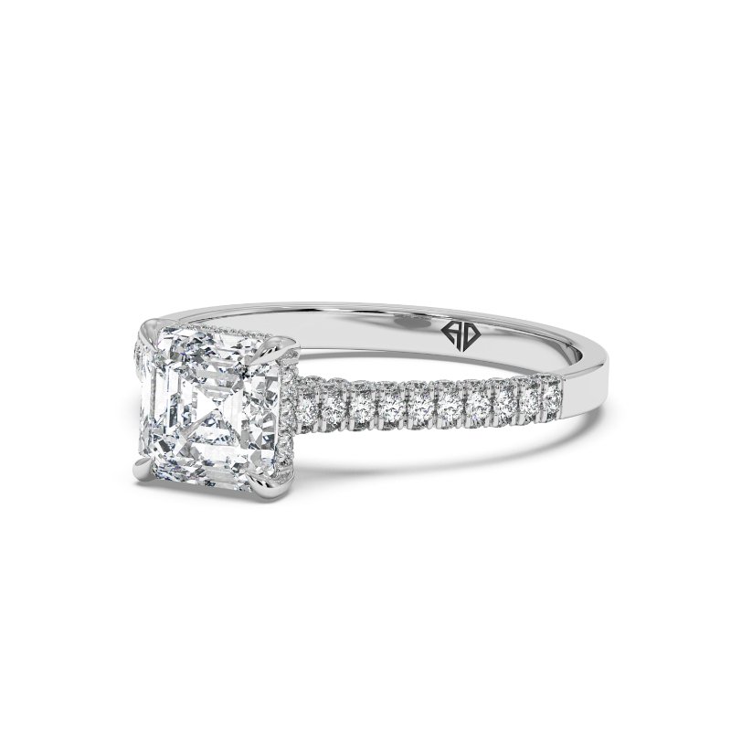18K White Gold Thea Engagement Ring