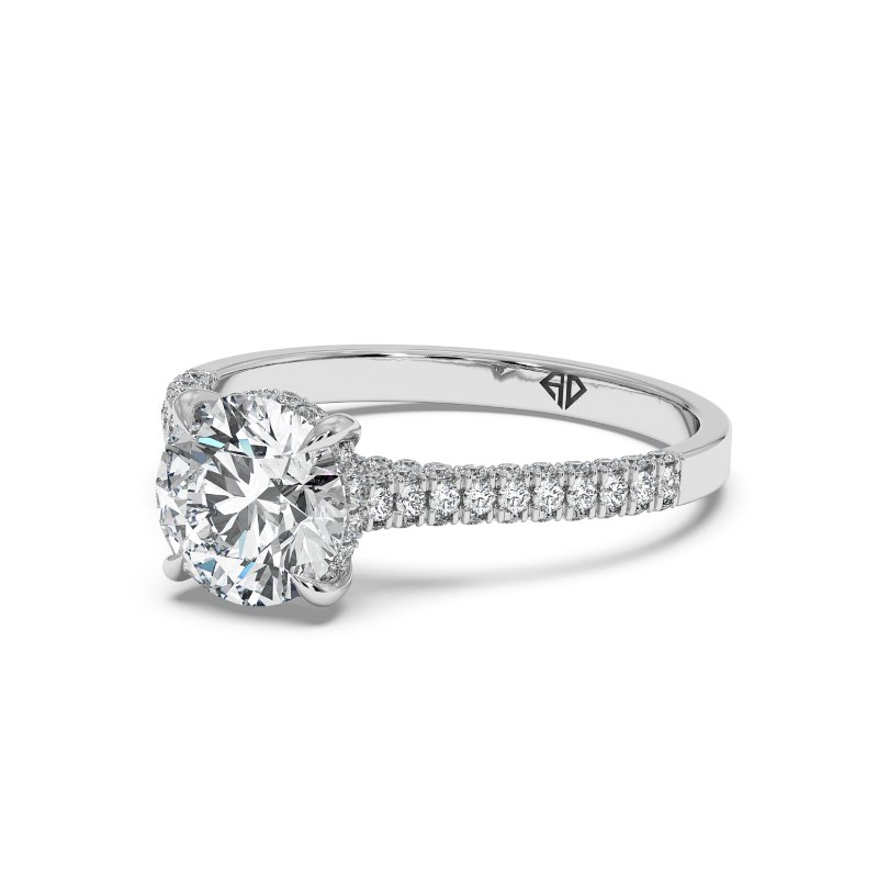 18K White Gold Thea Engagement Ring