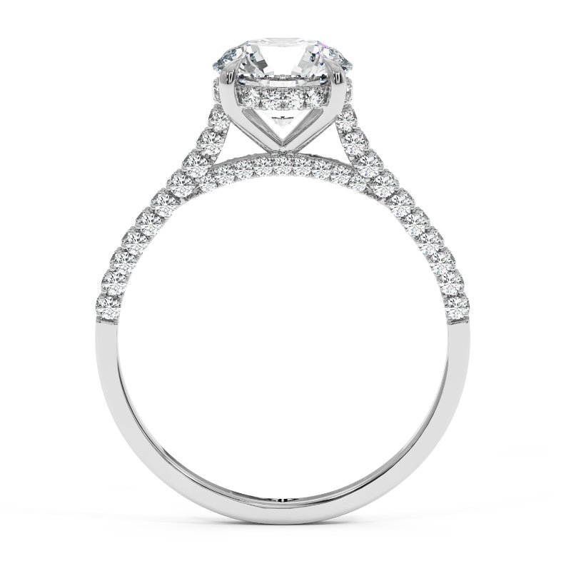18K White Gold Thea Engagement Ring