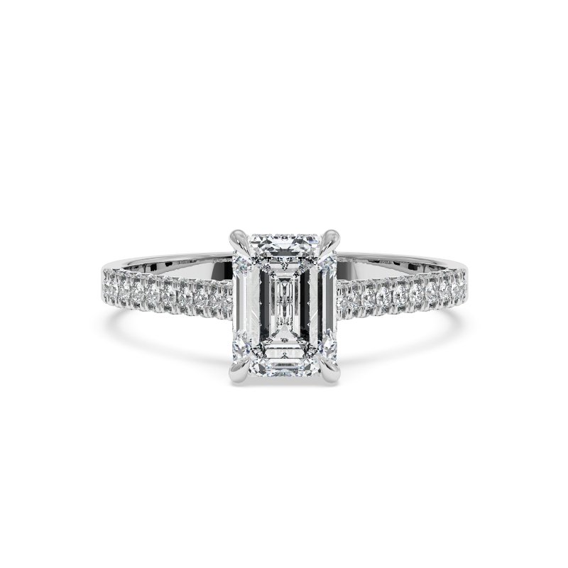 18K White Gold Thea Engagement Ring
