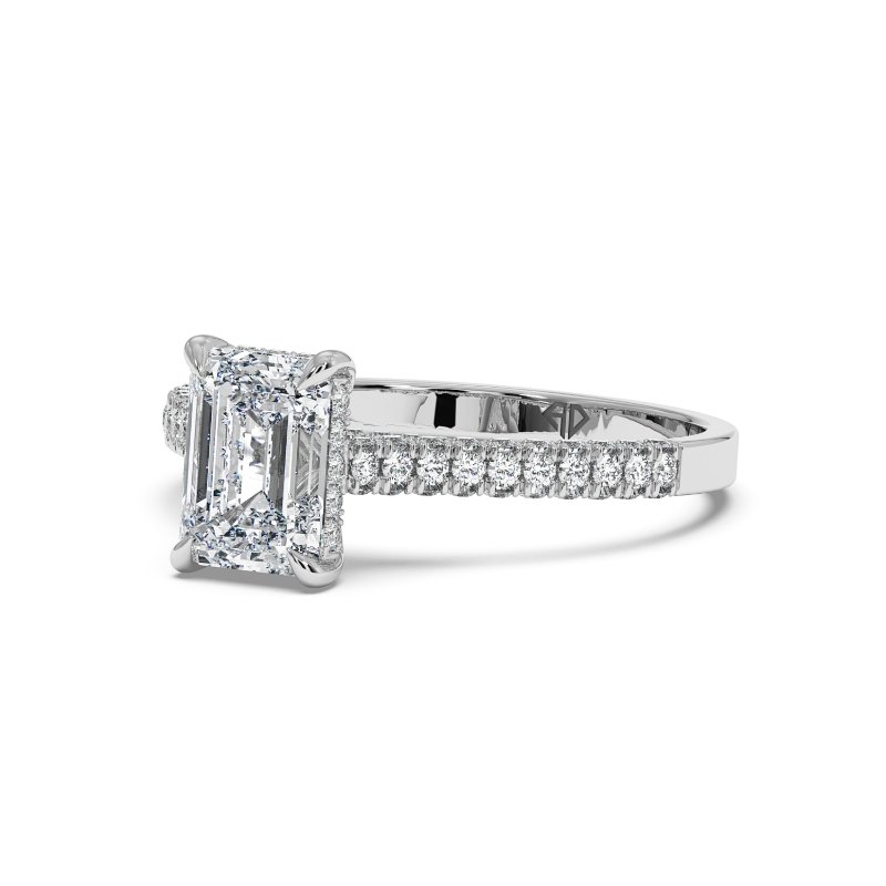 18K White Gold Thea Engagement Ring