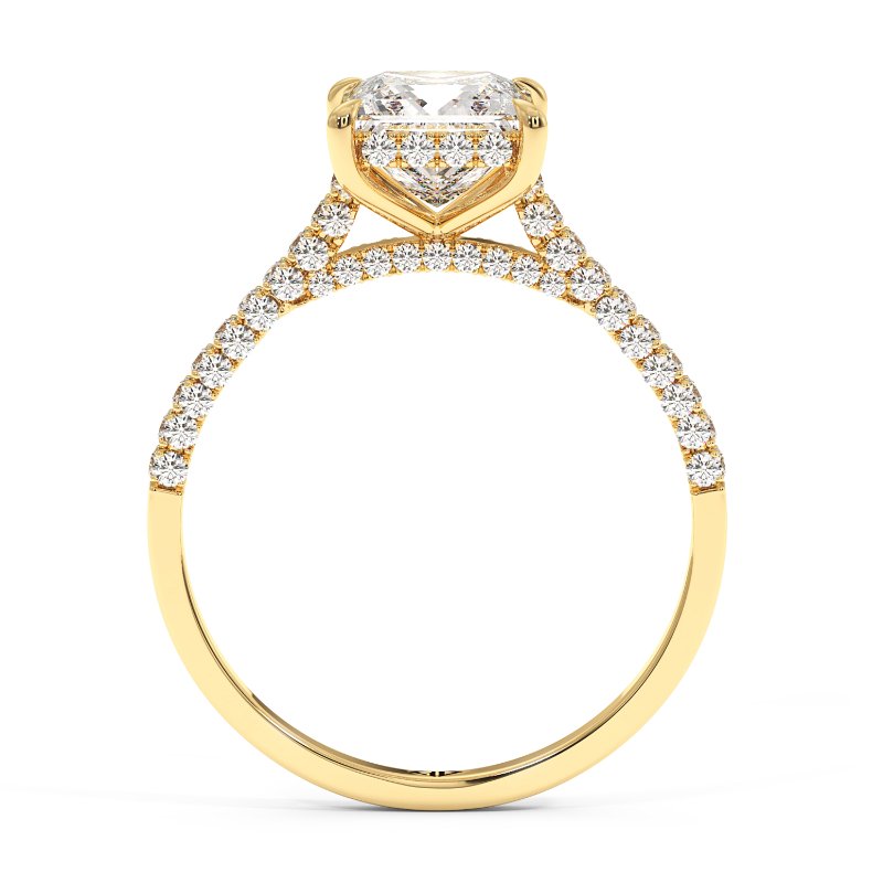 18K Yellow Gold Thea Engagement Ring