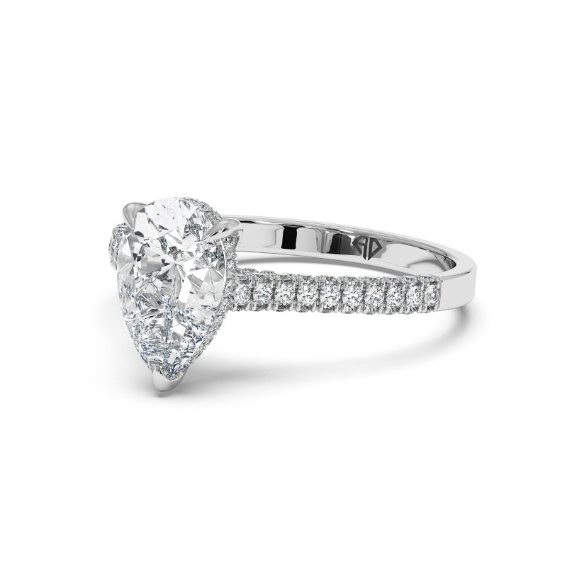 18K White Gold Thea Engagement Ring