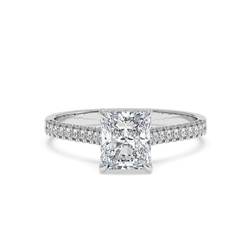 18K White Gold Thea Engagement Ring