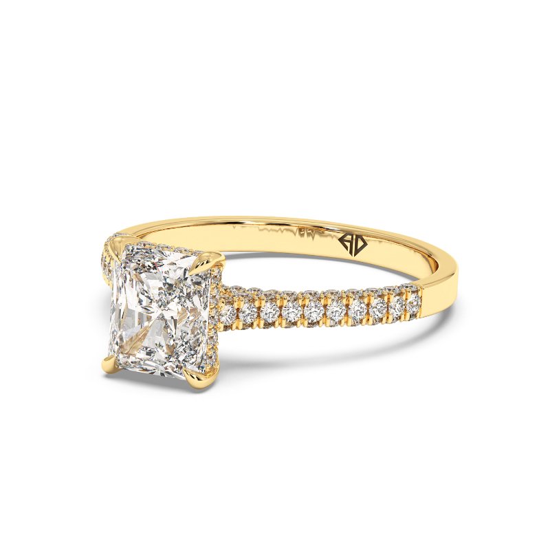 18K Yellow Gold Thea Engagement Ring