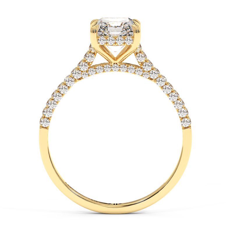18K Yellow Gold Thea Engagement Ring