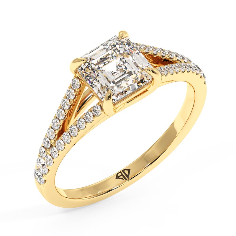 18K Yellow Gold Felicity Engagement Ring