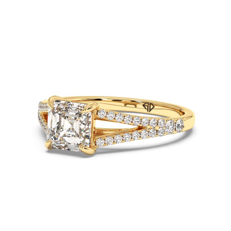 18K Yellow Gold Felicity Engagement Ring