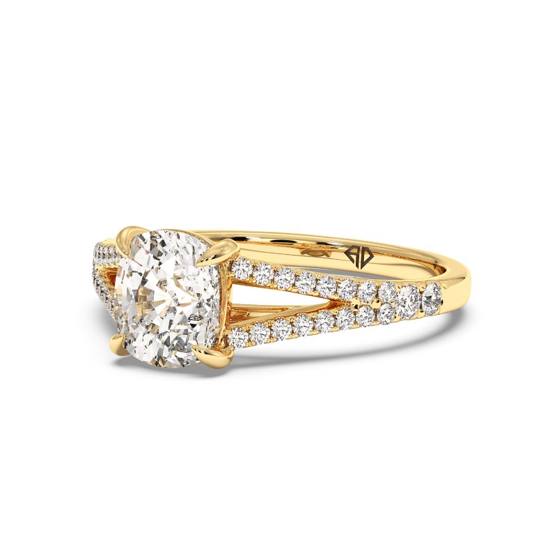 18K Yellow Gold Felicity Engagement Ring