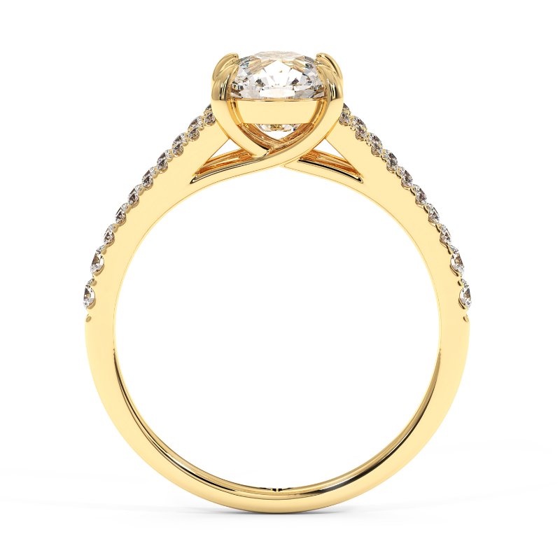 18K Yellow Gold Felicity Engagement Ring