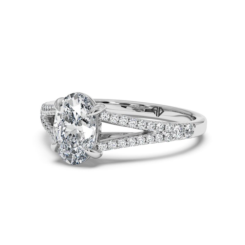 18K White Gold Felicity Engagement Ring